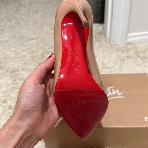 Christian Louboutin Pigalle Follies Pointed Toe Pump - Picture 3 of 9